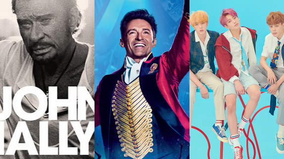 Johnny Hallyday dans le top monde !