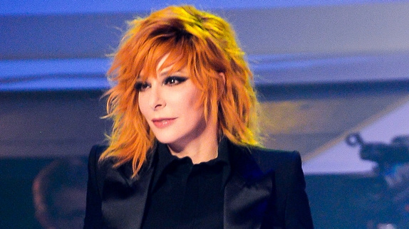 Mylène Farmer, invitée du défilé de J.P. Gaultier