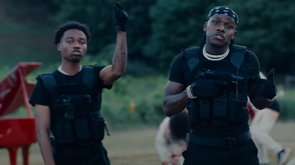 DaBaby et Roddy Ricch contre les zombies