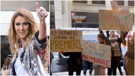 Céline Dion : manifestations devant Rolling Stone