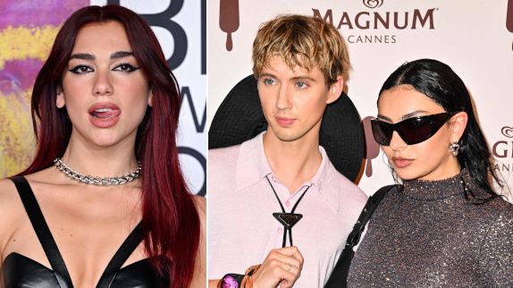 Charli xcx invite Troye Sivan et Dua Lipa