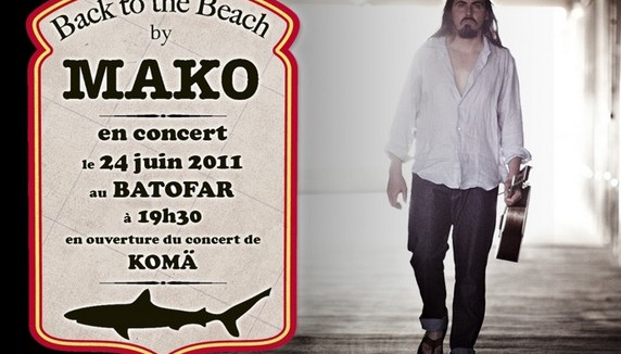 Mako et Komä en concert au Batofar de Paris