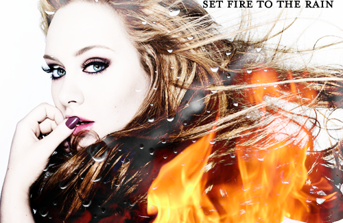Adele : votez pour les pochettes de "Set Fire To The Rain"