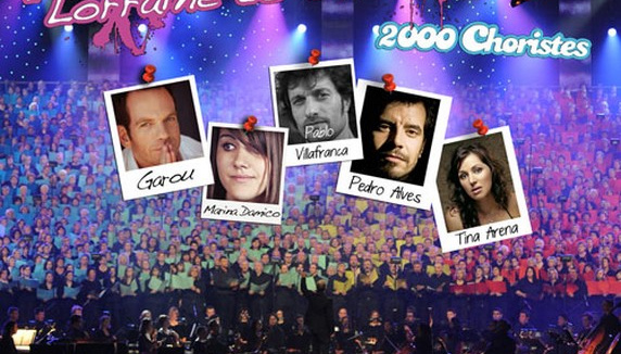 Garou, Arena, Alves, D'Amico réunis sur scène