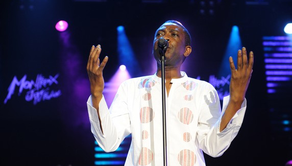 Youssou N'Dour en concert au Musée du Louvre