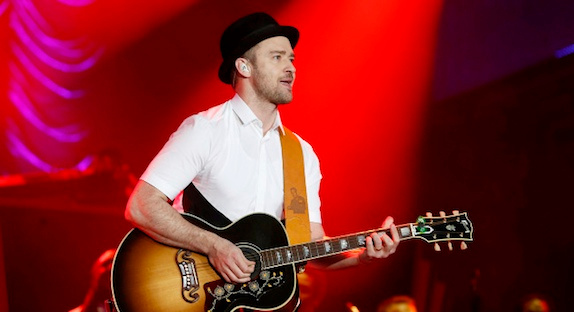 Justin Timberlake au Stade de France le 26 avril