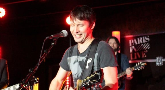 James Blunt en toute intimité au "Paris in Live"