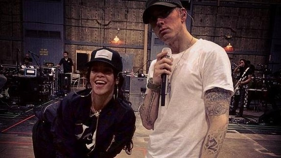 Rihanna et Eminem : coup d'envoi de leur tournée !