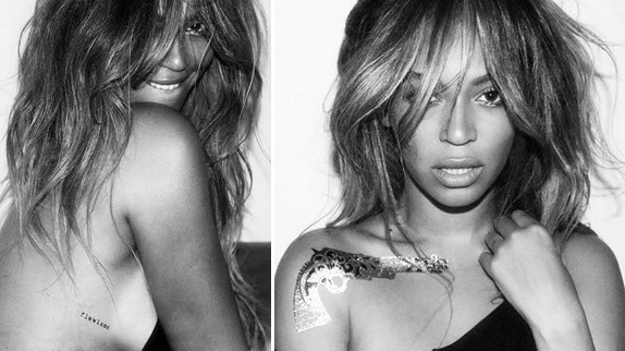 Beyoncé se lance dans le... tatouage éphémère !