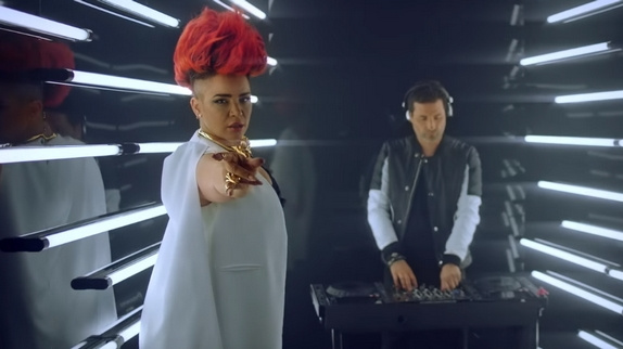 Richard Orlinski et Eva Simons sur "Heartbeat"