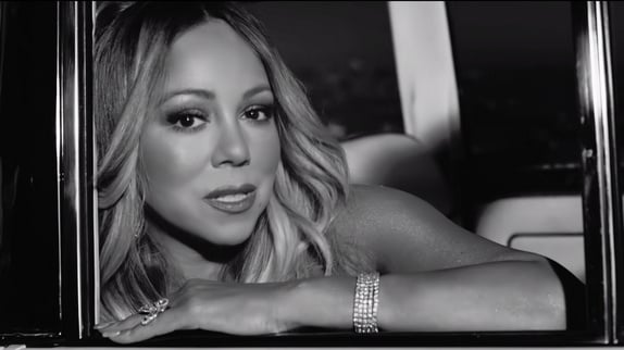 Mariah Carey en promenade à Los Angeles