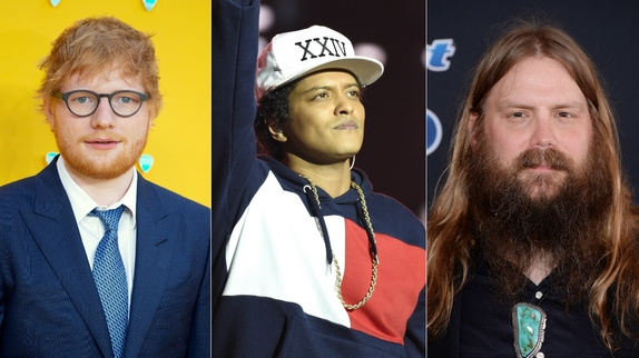 Ed Sheeran et Bruno Mars sur "BLOW"