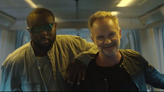 GIMS et Sting dans le métro lyonnais