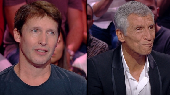 Nagui ému par les propos de James Blunt