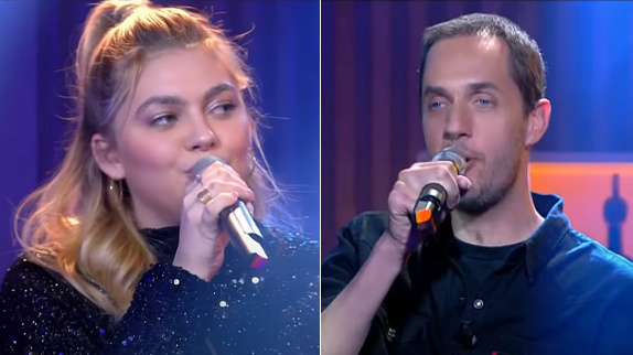 Grand Corps Malade et Louane en live