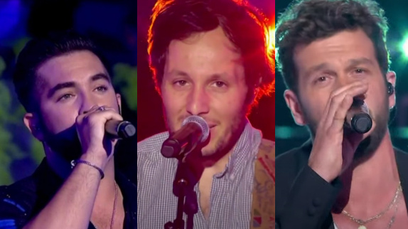 Kendji, Vianney et Claudio Capéo en trio