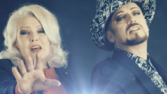 Kim Wilde et Boy George en duo