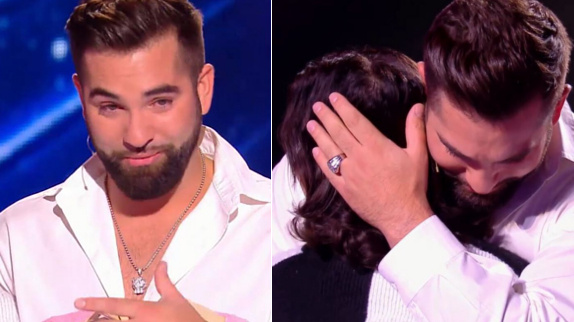 Kendji en larmes dans "The Voice Kids"