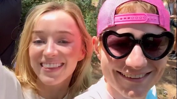 Ed Sheeran : le clip "Camera" avec sa femme