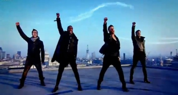 Blue : le vidéo de l'Eurovision UK "I Can"