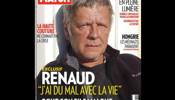 Renaud : "J’ai du mal avec la vie, point final."