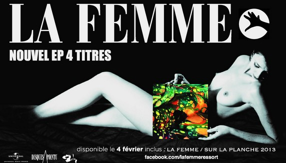 La Femme délivre le single "Sur la planche 2013"