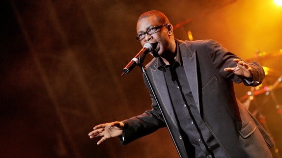 Youssou N'Dour à Paris-Bercy le 12 octobre 2013