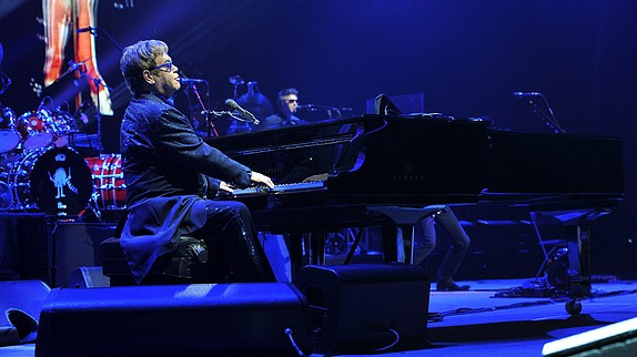 Elton John à Paris-Bercy le 19 novembre 2014