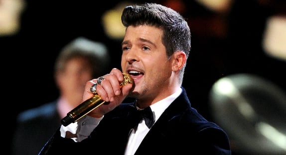 Robin Thicke trop "défoncé" pour écrire "Blurred Lines"