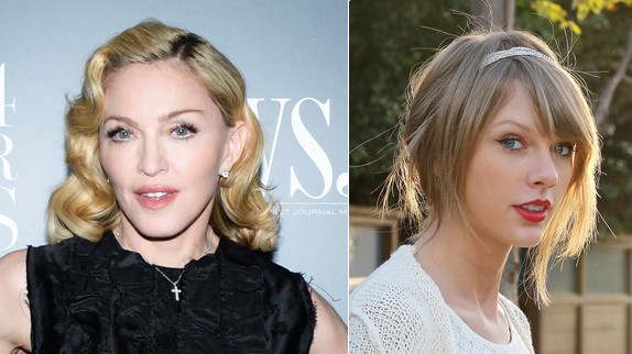 Madonna fan de T. Swift, une "princesse de la pop"