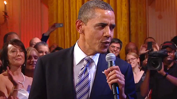 Barack Obama chante... "Uptown Funk"