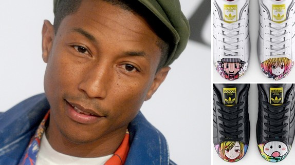 Pharrell Williams dévoile ses baskets Adidas