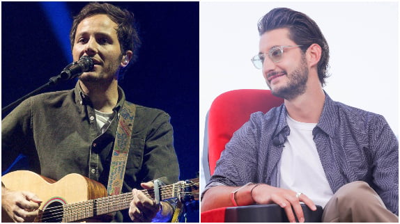 Vianney invite Pierre Niney sur scène