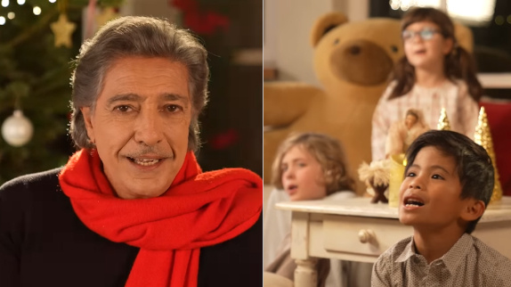 Frédéric François chante "Petit Papa Noël"