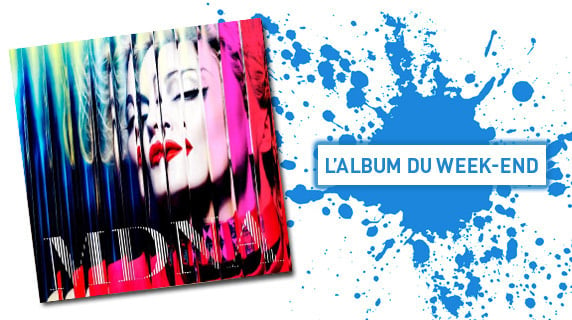 Madonna : "MDNA" est l'album du week-end