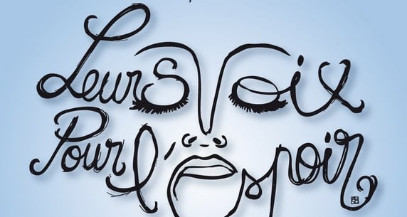 Les artistes associent "Leurs voix pour l'espoir"