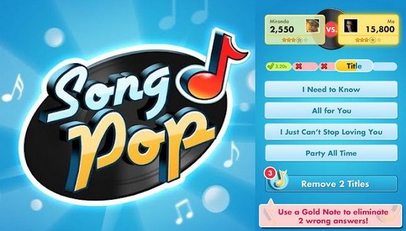 "SongPop" : une appli musicale frenchy et au top