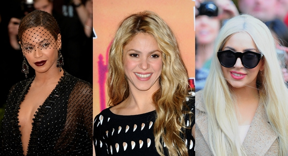 Beyoncé et Shakira, femmes les plus puissantes
