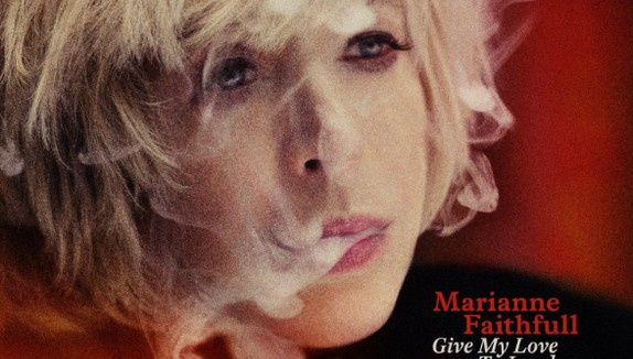 Marianne Faithfull sort "Give My Love To London"