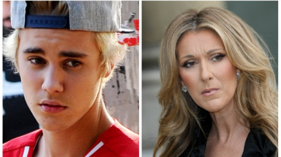 C. Dion et J. Bieber rendent fous des employés