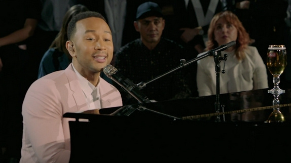 John Legend et les étoiles sur "Under the Stars"