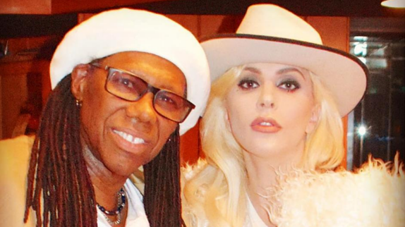 Lady Gaga en studio avec Nile Rodgers