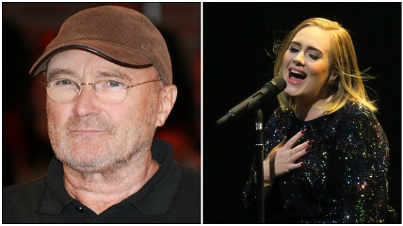 Phil Collins prêt à retravailler avec Adele