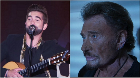 Kendji au cinéma avec... Johnny Hallyday : la BA !