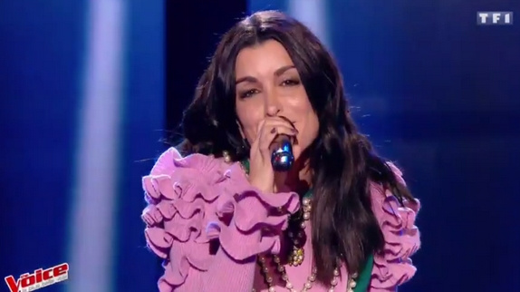 Jenifer interprète "Aujourd'hui" dans "The Voice"