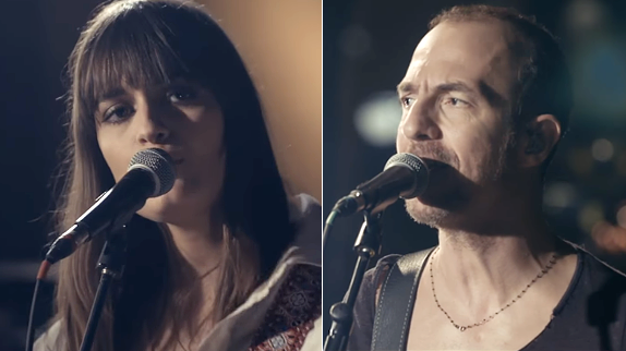 Calogero en duo avec Clara Luciani