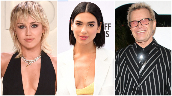 Miley Cyrus : Dua Lipa et Billy Idol sur son album