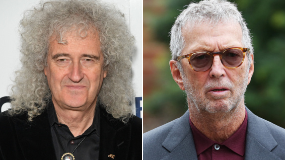 Vaccin Covid-19 : Brian May tacle Eric Clapton