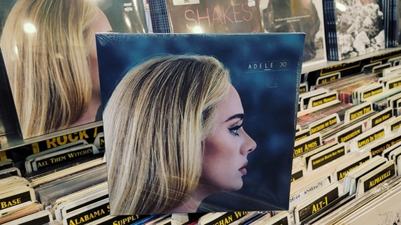 Adele : record en vinyle pour "30"