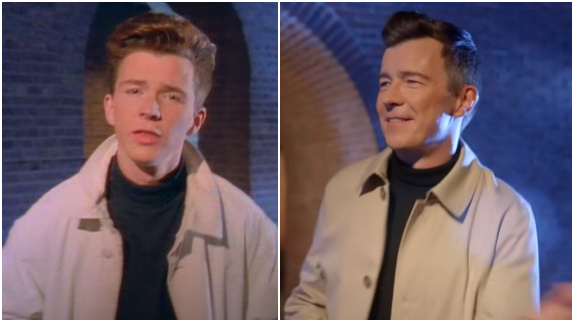 Rick Astley recrée son clip culte pour une pub